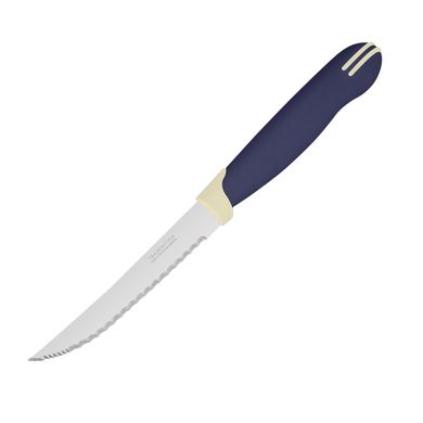 Ніж Tramontina MULTICOLOR 12,5 см ножів для стейка 2 шт. зубчастий (23529/215)