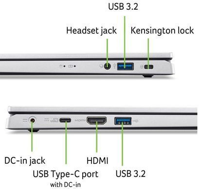 Ноутбук ACER Aspire Go 15 AG15-31P-30N9 (NX.KX5EU.003)