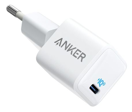 мережева зарядка Anker PowerPort III Nano 20W USB-C (Білий)