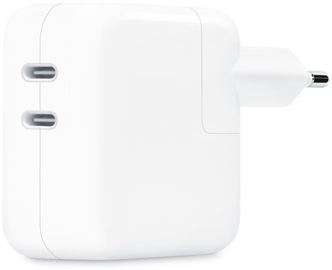 Мережевий зарядний пристрій Apple 35W Dual USB-C для MacBook Air, MNWP3