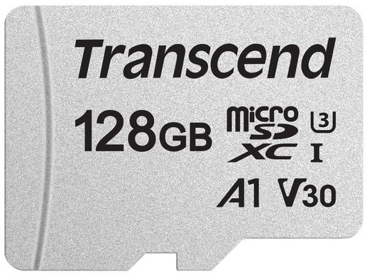 Карта пам'яті Transcend microSDHC 16GB UHS-I U3 V30 (TS128GUSD300S)