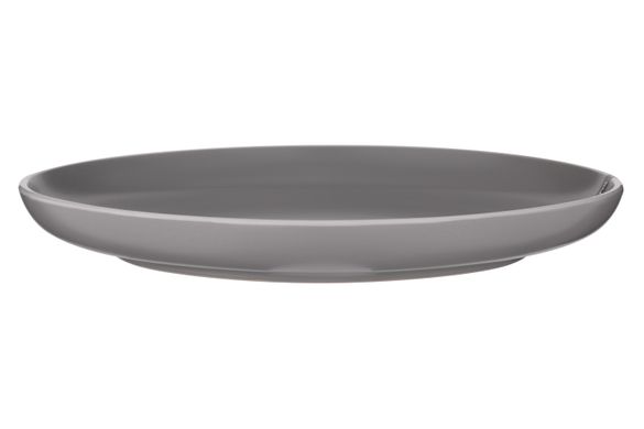 Тарелка обеденная Ardesto Cremona, 26 см, Dusty grey