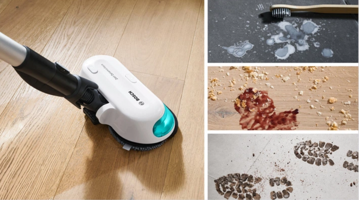 Накладки для миття з мікроволокна Bosch BHZUPAD1