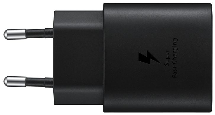 Мережева зарядка Samsung 25W Travel Adapter Black/EP-TA800NBEGRU