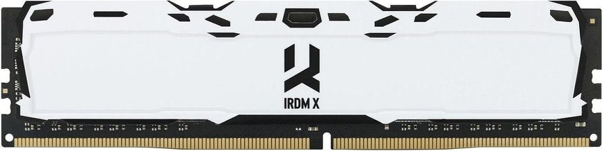 Оперативна пам'ять GoodRam DDR4 8GB 3200MHz IRDM X WHITE (IR-XW3200D464L16SA/8G)