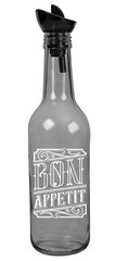Пляшка для олії Herevin Transparent Grey 0.33 л