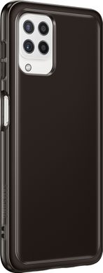 Чохол Samsung Galaxy A22 Soft Clear Cover (EF-QA225TBEGRU) Black