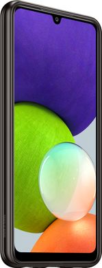 Чохол Samsung Galaxy A22 Soft Clear Cover (EF-QA225TBEGRU) Black