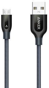 кабель Anker Powerline+ Micro USB - 0.9м V3 (Сірий)