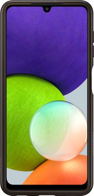 Чехол Samsung Galaxy A22 Soft Clear Cover (EF-QA225TBEGRU) Black