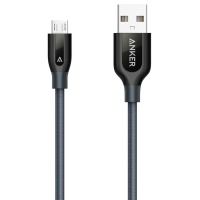 кабель Anker Powerline+ Micro USB - 0.9м V3 (Сірий)