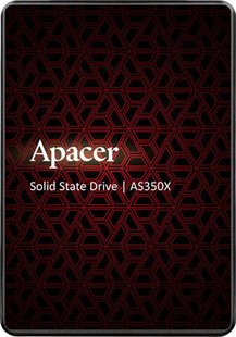 SSD внутренние ApAcer AS350X 512GB SATAIII 3D NAND (AP512GAS350XR-1)