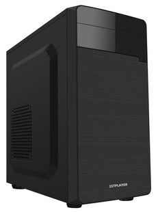 Комп.корпус 1Stplayer M4-450PLS Black 450W-12cm 2хUSB2.0, 1хUSB3.0