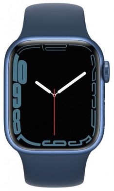 Смарт годинник Apple Watch S7 GPS 41 Blue Alum Case Abyss Blue Sp/B