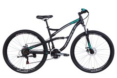 Велосипед 29" Formula SPARK 2021 (сіро-чорний з салатовим (м))
