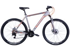 Велосипед AL 29" Discovery BASTION AM DD 2024 (сріблясто-помаранчевий (м))