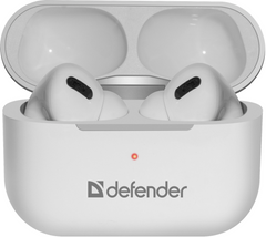 Наушники Defender (63636) Twins 636 TWS Pro Bluetooth, белый