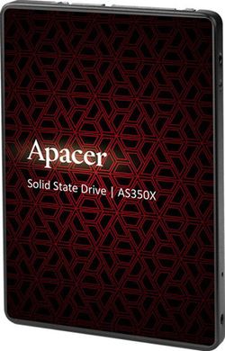 SSD внутренние ApAcer AS350X 512GB SATAIII 3D NAND (AP512GAS350XR-1)