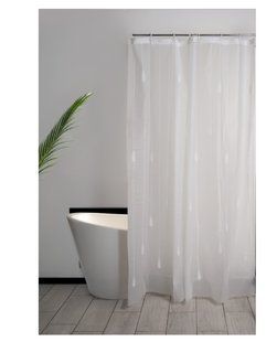 Шторка для ванної кімнати IDEA HOME DS-SC260 Grey-Drop