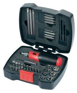 Набір Black&Decker A7175 отвертка, биты, сверла 43 предм.