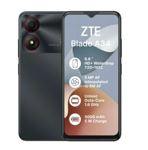 Терминал ZTE Blade A34 4/64GB Grey