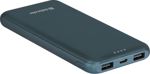 Портативний зарядний пристрій Defender ExtraLife 10000F 2xUSB, 2.1A, 10000mAh (83663)