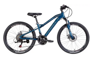 Велосипед AL 26" Formula BLACKWOOD AM DD FR рама-13" синій 2024