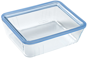 Форма з кришкою Pyrex Pure Glass, 24x19x8 см (2.6 л)