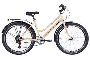 Велосипед 26" Discovery PRESTIGE WOMAN 2021 (чорно-білий з сірим)