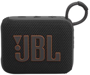 Портативная акустика JBL Go 4 Black (JBLGO4BLK)