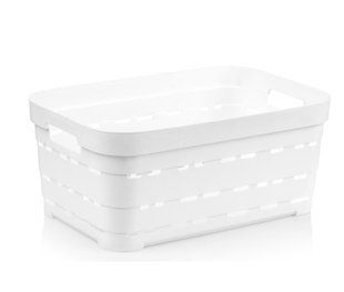 Корзина IDEA HOME 00616 Pyramid White 10.8л