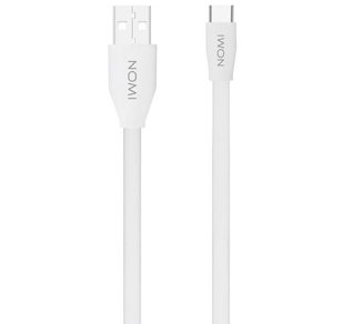 Кабель Nomi DCF 15c USB Type-C 1,5м White