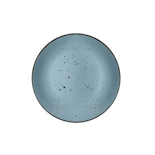 Тарілка десертна Ardesto Bagheria Misty blue, 19см , кераміка, синій