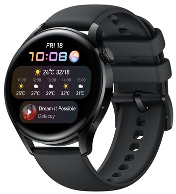 Смарт годинник Huawei Watch 3 Black