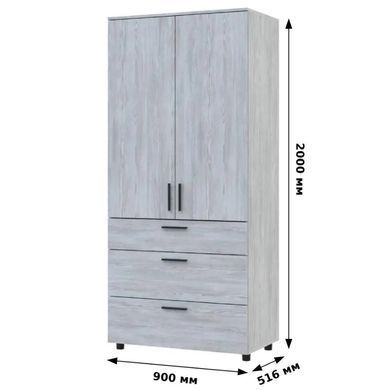Шафа для одягу Doros Торн Сосна Натті (DRS-012077)
