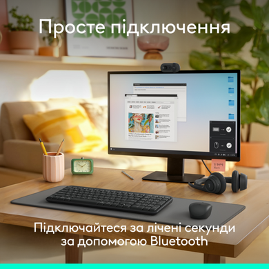Клавиатура Logitech K250 Wireless Graphite