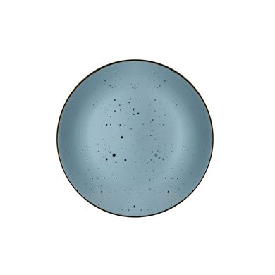 Тарілка десертна Ardesto Bagheria, 19 см, Misty blue