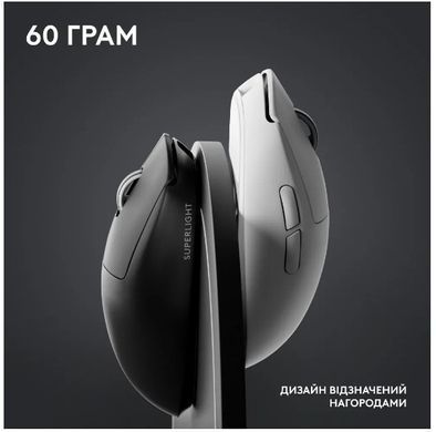 Миша Logitech G Pro X Superlight 2 Lightspeed White (910-006638)