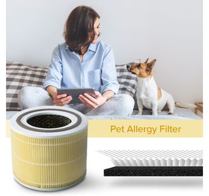 Фильтр для Levoit Air Cleaner Filter Core 300 True HEPA 3-Stage (Original Pet Allergy Filter) (HEACAFLVNEA0039)