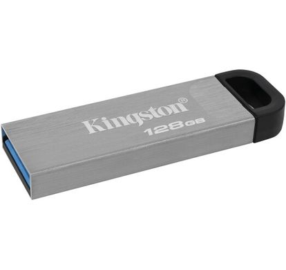 Флеш-пам'ять Kingston DT Kyson 128GB USB 3.2 Silver/Black (DTKN/128GB)