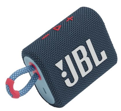 Портативна акустика JBL Go 3 Blue Pink (JBLgO3BLUP)