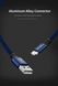 кабель T-Phox Speed T-L810 Lightning - 1.2m (Синій) фото 3