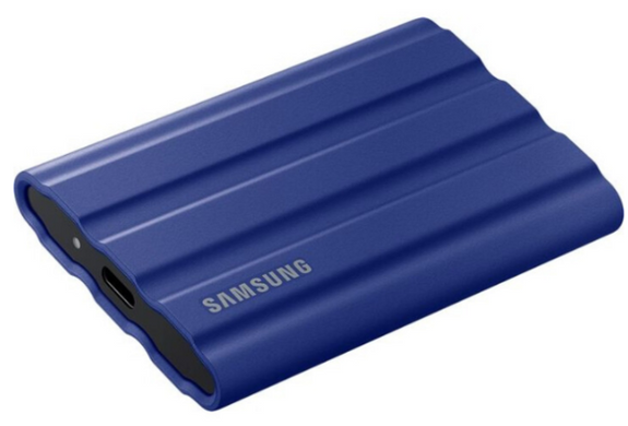 SSD накопитель Samsung T7 Shield 1TB USB 3.2 Type-C Blue (MU-PE1T0R/EU)