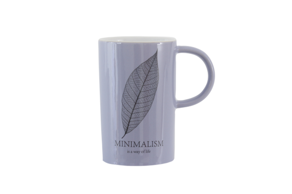 Чашка Limited Edition MINIMALISM 340 мл / фіолетова (HTK-023)