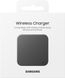 Беспроводное зарядное устройство Samsung Wireless Charger Pad Black (EP-P1300BBRGRU) фото 8