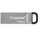 Флеш-память Kingston DT Kyson 128GB USB 3.2 Silver/Black (DTKN/128GB) фото 1