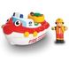 Baby WOW Toys Fireboat Felix Пожарный катер Феликс (д/купания) фото 1
