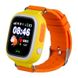 Детские часы с GPS трекером TD-02 (Q100) Orange фото 2