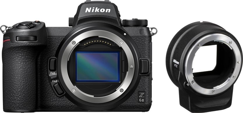 Цифрова камера Nikon Z 6 II + FTZ Adapter Kit (VOA060K002)
