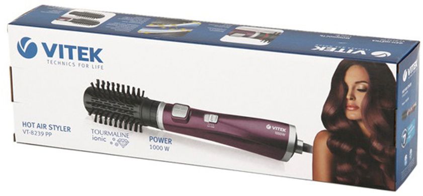 Фен-щетка для волос Vitek VT-8239